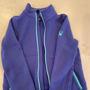 Spyder Zip up girls 10/12